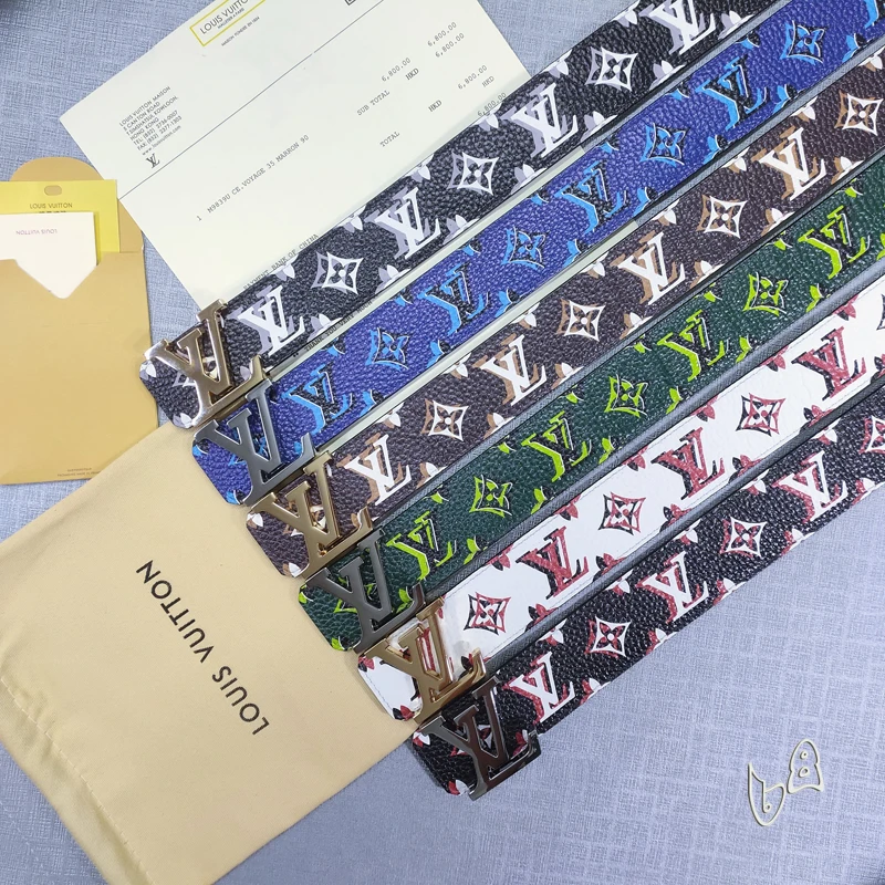 LV Belt 38mmX80-125cm lb18